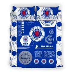 Rangers FC Bedding Set – GO GERS Edition - Premium Quality Bedding Set - LH