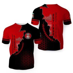 Liverpool F.C. Legacy AOP Shirt | Map Edition 1892 Full Printing Set 2025 - LH