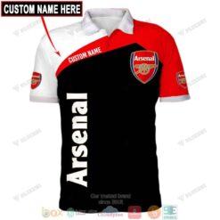 Arsenal FC Custom Name Black Red PL588 - LH