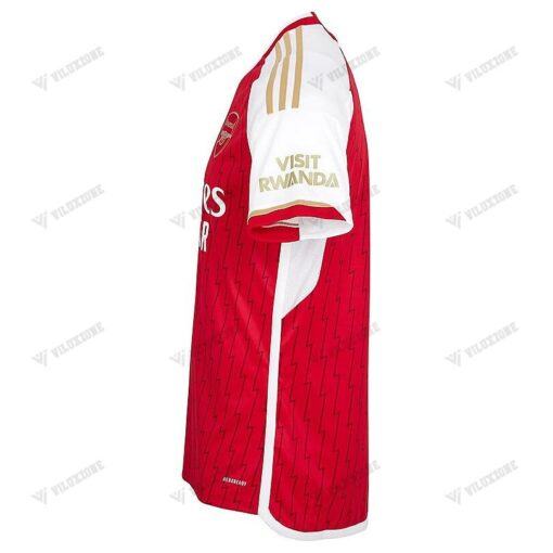 (SHIRT + PANT) (FREE CUSTOM) FOR JUNIOR ARSENAL FC 23/24 HOME SHIRT REPLICA - Image 4