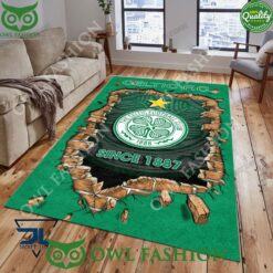 Celtic F.C. Scottish Broken Wall Living Room Carpet