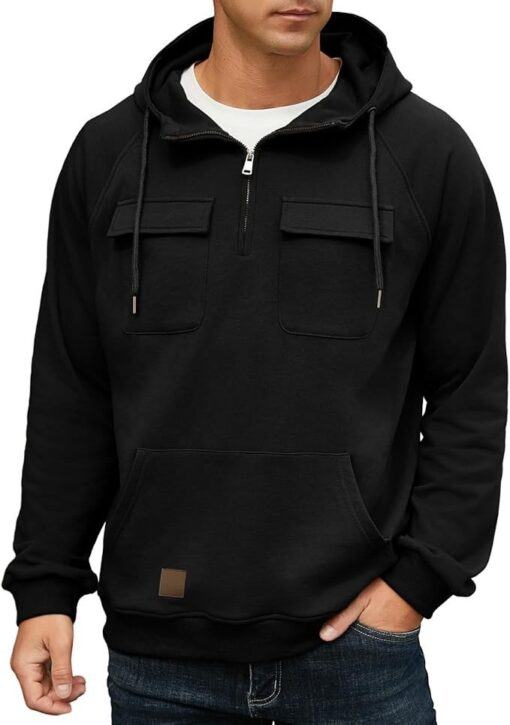 CELTIC F.C. Cargo Hoodie PM317 - LH - Image 5