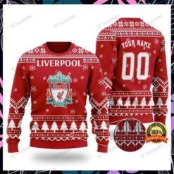 Liverpool FC Christmas 3D Ugly Sweater Xmas VLZ 02