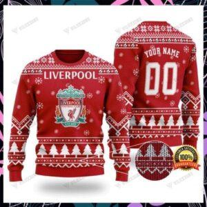 Liverpool FC Christmas 3D Ugly Sweater Xmas VLZ 02