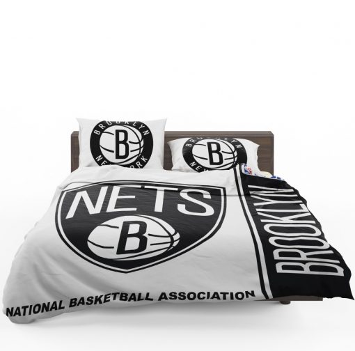 Brooklyn Nets NBA Basketball Bedding Set - Image 2