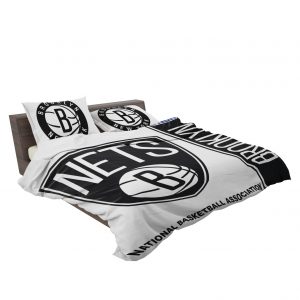 Brooklyn Nets NBA Basketball Bedding Set