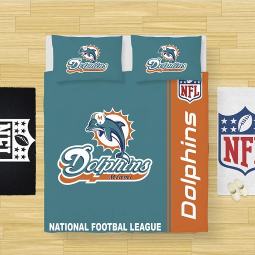 Miami Dolphins NFL Bedding Set - Image 5
