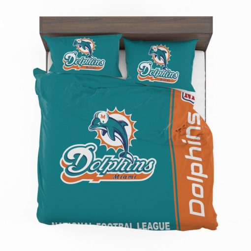 Miami Dolphins NFL Bedding Set - Image 3