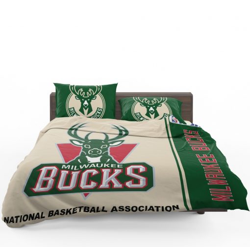 Milwaukee Bucks NBA Basketball Bedding Set - Image 2