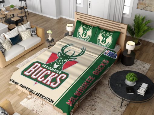 Milwaukee Bucks NBA Basketball Bedding Set - Image 5