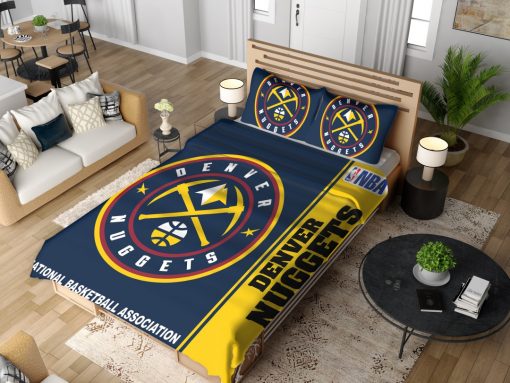 Denver Nuggets NBA Basketball Bedding Set - Image 3