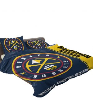 Denver Nuggets NBA Basketball Bedding Set