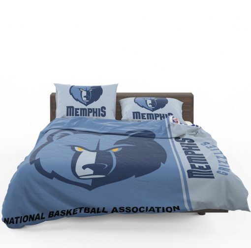 Memphis Grizzlies NBA Basketball Bedding Set - Image 2
