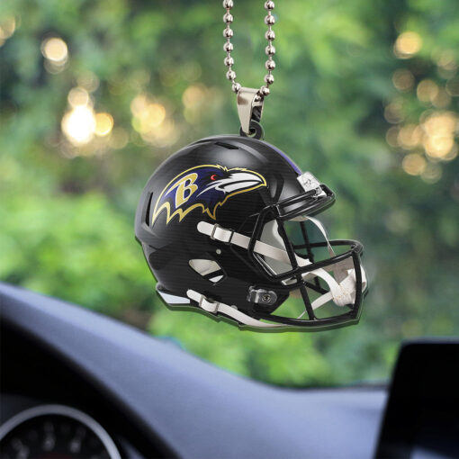 Personalized Baltimore Ravens NFL Car Ornament – New Arrival for Fans - Image 2