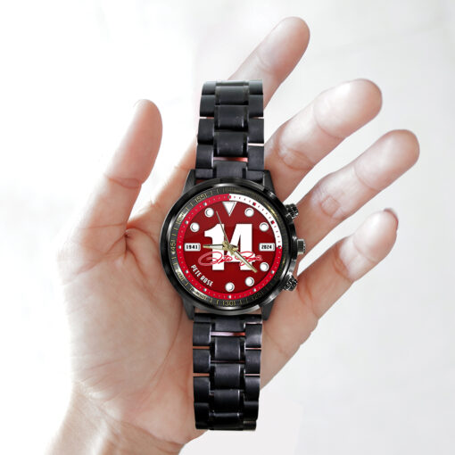 Cincinnati Reds MLB Personalized Style Black Stainless Steel Watch For Fan - Image 3