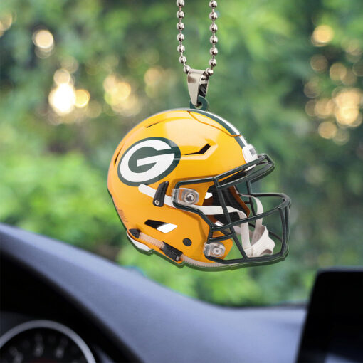 Personalized Green Bay Packers NFL Car Ornament – New Arrival for Fans - Image 2