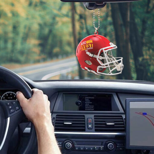 Personalized Kansas City Chiefs NFL Car Ornament – New Arrival for Fans - Image 2