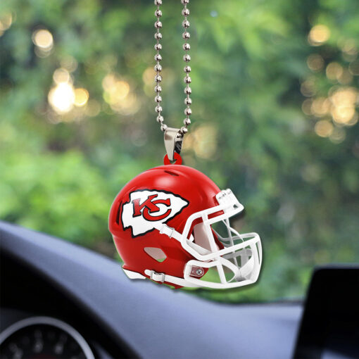 Personalized Kansas City Chiefs NFL Car Ornament v3 – New Arrival for Fans - Image 3