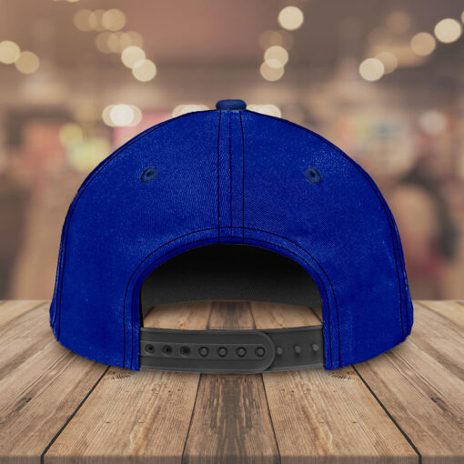 Los Angeles Dodgers MLB NL West Division Champions Baseball Cap – Blue & White Design with Red Stitching, Team Logo Embroidery - Image 4