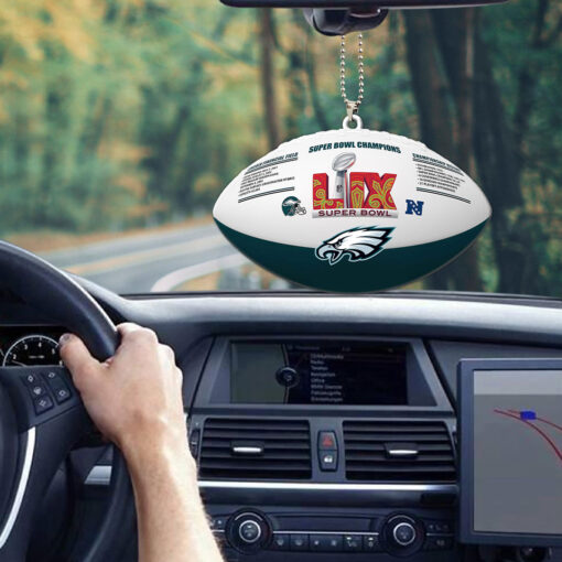Personalized Philadelphia Eagles NFL Car Ornament V6 – New Arrival for Fans - Image 4