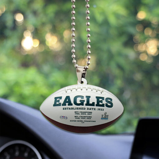 Personalized Philadelphia Eagles NFL Car Ornament V5 – New Arrival for Fans - Image 2