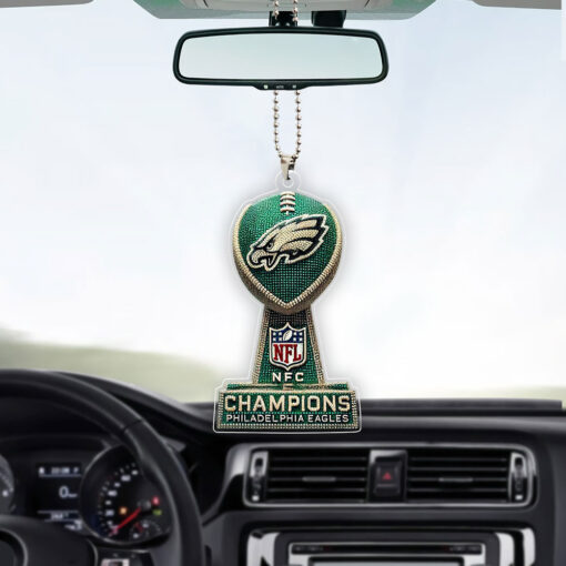 Personalized Philadelphia Eagles NFL Car Ornament V4 – New Arrival for Fans - Image 2