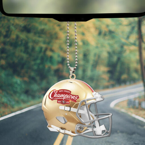 Personalized San Francisco 49ers NFL Car Ornament – New Arrival for Fans - Image 3