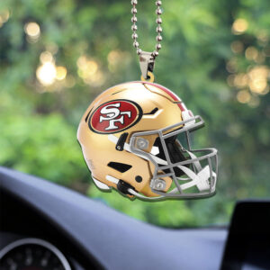 Personalized San Francisco 49ers NFL Car Ornament v2 – New Arrival for Fans