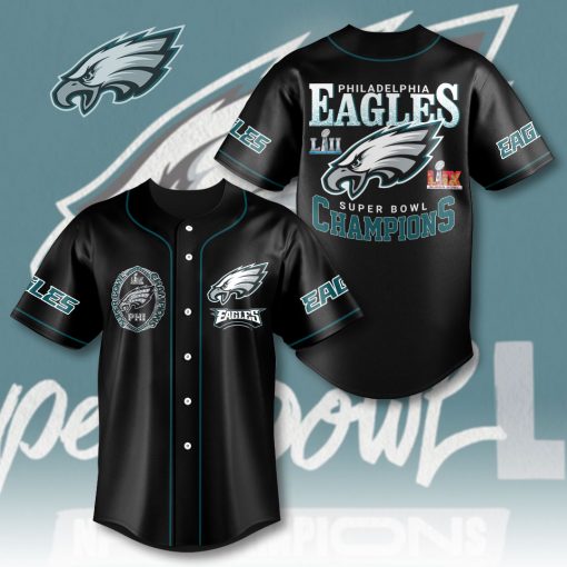 Philadelphia Eagles NFL Baseball Jersey | Women’s Casual Everyday Jersey, Quick-Dry & Easy Care