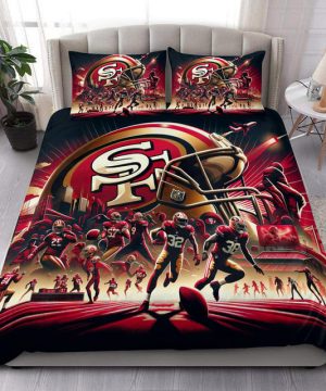 San Francisco 49ers NFL Action Bedding Set – Dynamic Stadium