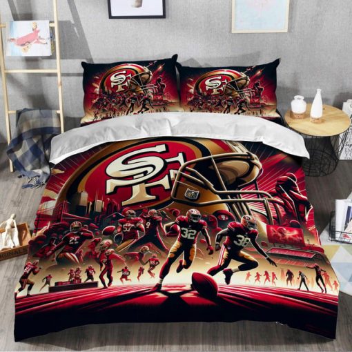 San Francisco 49ers NFL Action Bedding Set – Dynamic Stadium - Image 3