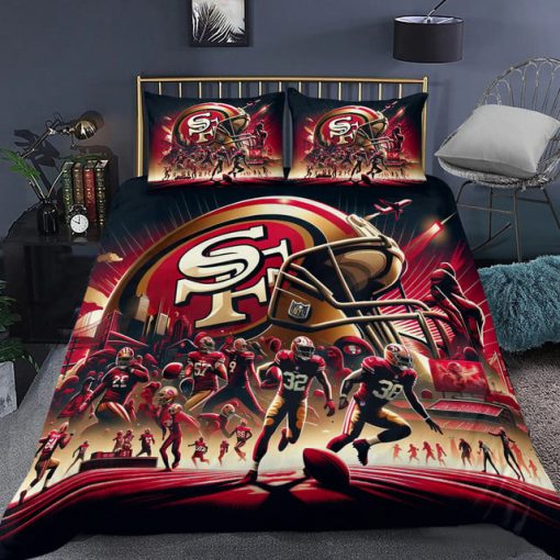 San Francisco 49ers NFL Action Bedding Set – Dynamic Stadium - Image 4