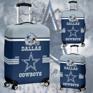 Dallas Cowboys NFL Blue Travel Luggage Cover