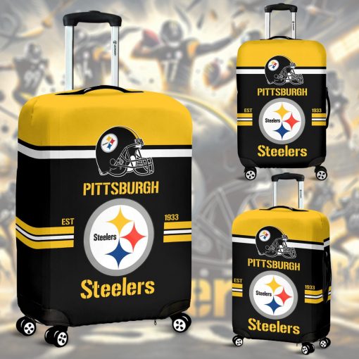 Pittsburgh Steelers NFL Luggage Cover Suitcase Protector - Image 2