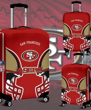 San Francisco 49ers NFL Luggage Cover – Travel Suitcase Protector