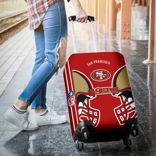 San Francisco 49ers NFL Luggage Cover – Travel Suitcase Protector - Image 4
