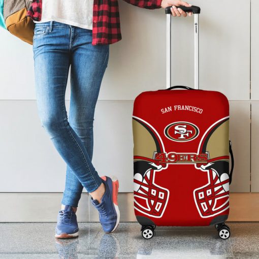 San Francisco 49ers NFL Luggage Cover – Travel Suitcase Protector - Image 5