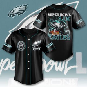 Philadelphia Eagles NFL Baseball Jersey | Moisture-Wicking & Breathable Mesh