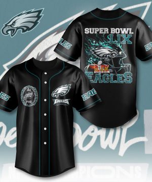 Philadelphia Eagles NFL Baseball Jersey | Moisture-Wicking & Breathable Mesh
