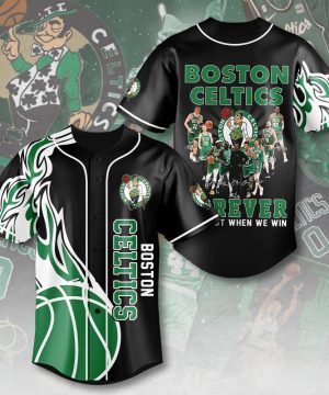 Boston Celtics NBA Personalized Style Baseball Jersey | Men’s Authentic Fan Edition, Lightweight & Durable