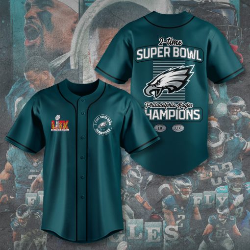 Philadelphia Eagles NFL Baseball Jersey | Soft Touch & Durable Design