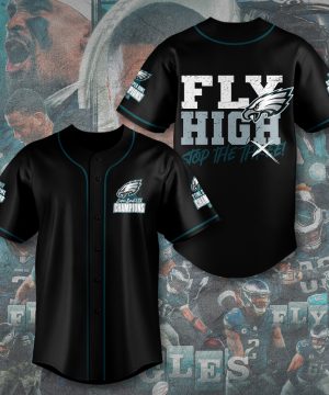Philadelphia Eagles NFL Baseball Jersey | Breathable Mesh & Easy Care