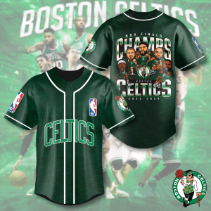 Boston Celtics NBA Personalized Style Baseball Jersey | Casual Everyday Outfit, Lightweight & Quick-Dry