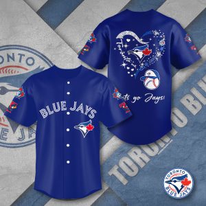 Toronto Blue Jays MLB Personalized Style Baseball Jersey | Perfect for Sports & Daily Wear