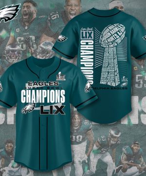 Philadelphia Eagles NFL Baseball Jersey | Limited Official Release, Stylish Look & Everyday Comfort
