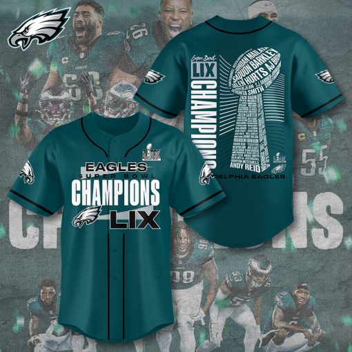 Philadelphia Eagles NFL Baseball Jersey | Limited Official Release, Stylish Look & Everyday Comfort