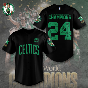 Boston Celtics NBA Personalized Style Baseball Jersey | Limited Authentic Release, Trendy & Comfortable
