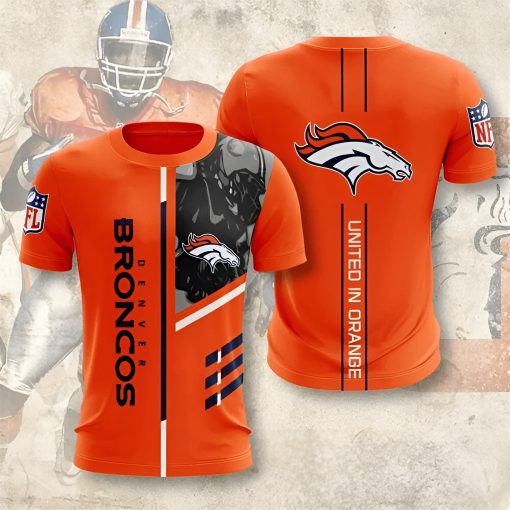 Denver Broncos NFL Men’s Graphic T-Shirt - Image 2