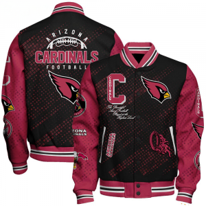 Arizona Cardinals NFL Varsity Jacket – Retro Baseball Style