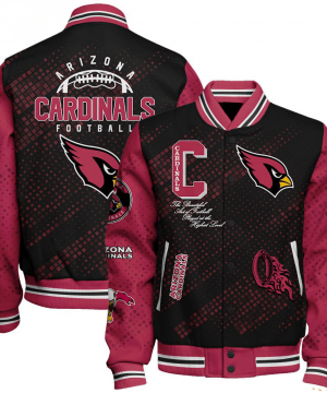 Arizona Cardinals NFL Varsity Jacket – Retro Baseball Style